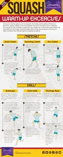Squash Warm up Excercise