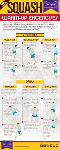 Squash Warm up Excercise