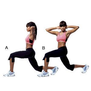 twisting-lunge