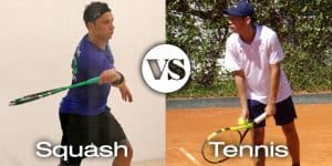 Squash VS Tennis Players