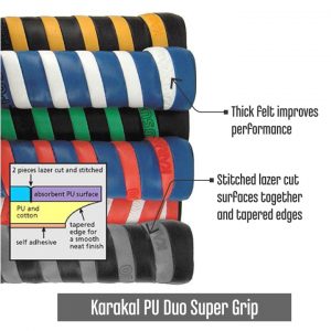 Squash Racket Grips - KarakalPUDOSuperGrip