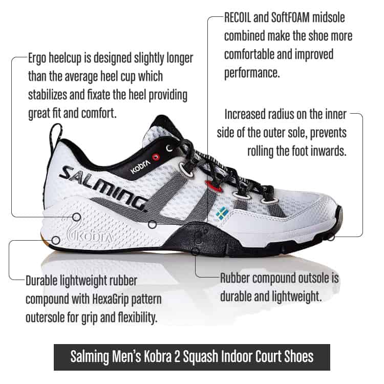 SalmingMensKobra2SquashIndoorCourtShoes