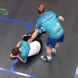 Squash Dislocated Twisted Ankle Injury
