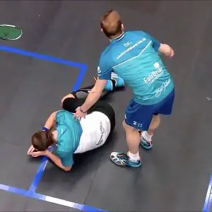 Squash Ankle Injury