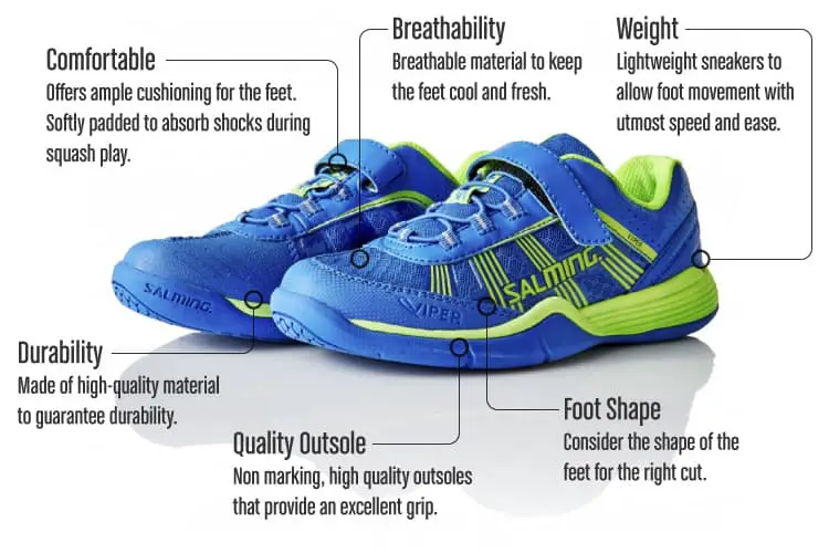 Best Junior Squash Shoes [For Stability and Injury Prevention]
