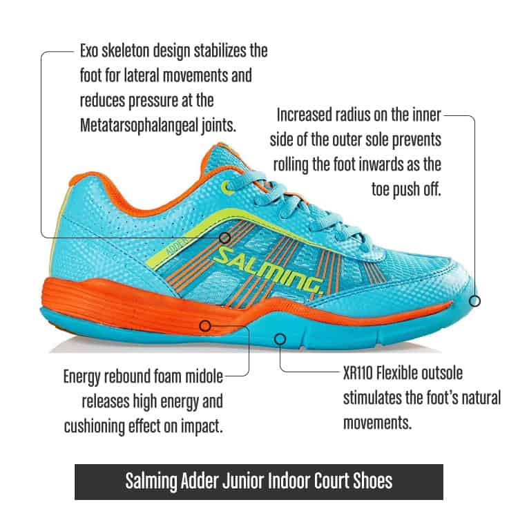 SalmingAdderJuniorIndoorCourtShoes