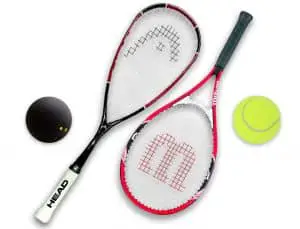 TennisVSSquashEquipment
